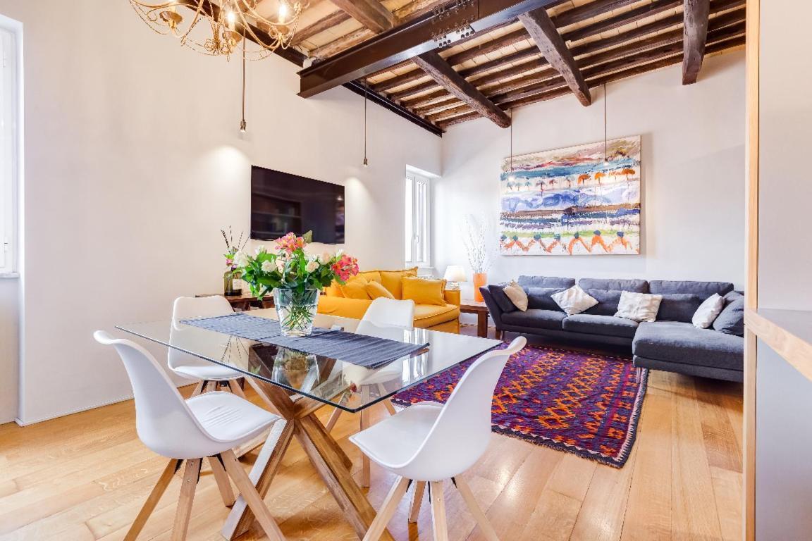 Ferienwohnung Residenza Borgo Pio Rom Exterior foto