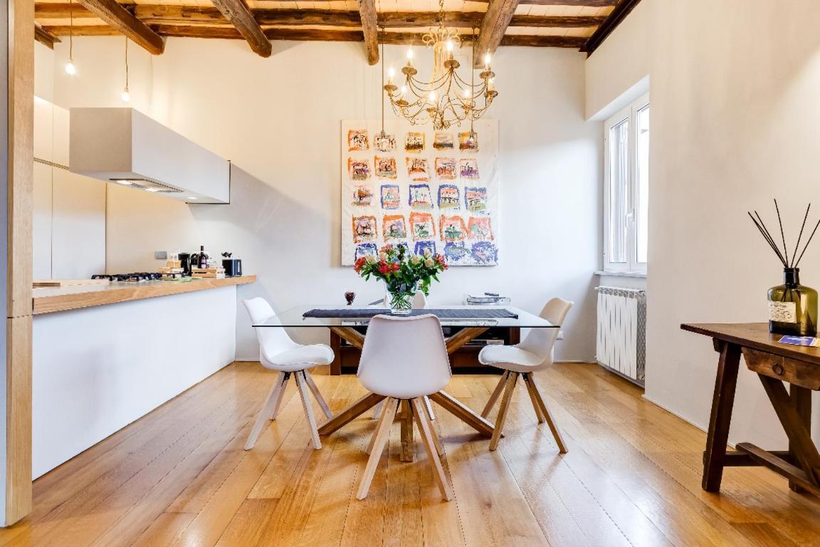 Ferienwohnung Residenza Borgo Pio Rom Exterior foto